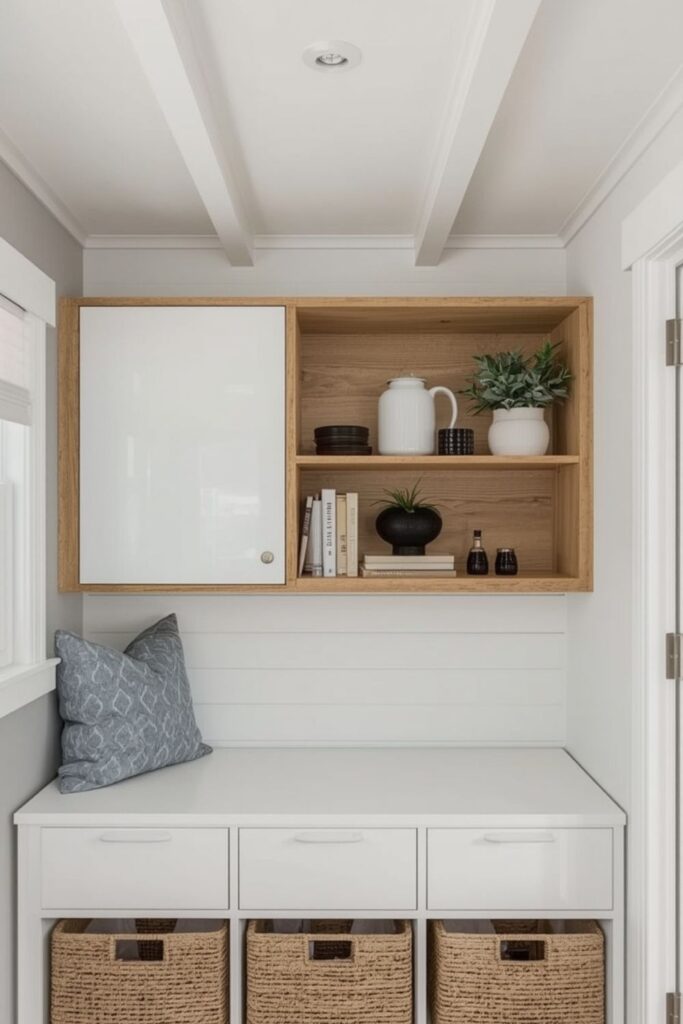 Modern tiny house with space saving ideas diy