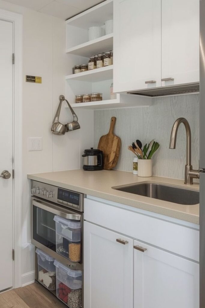 How to organize a small house with no storage