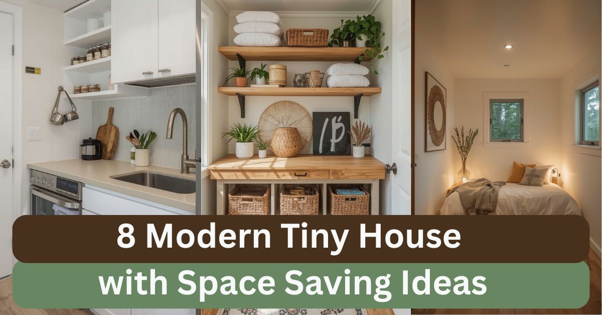 Modern Tiny House with Space Saving Ideas