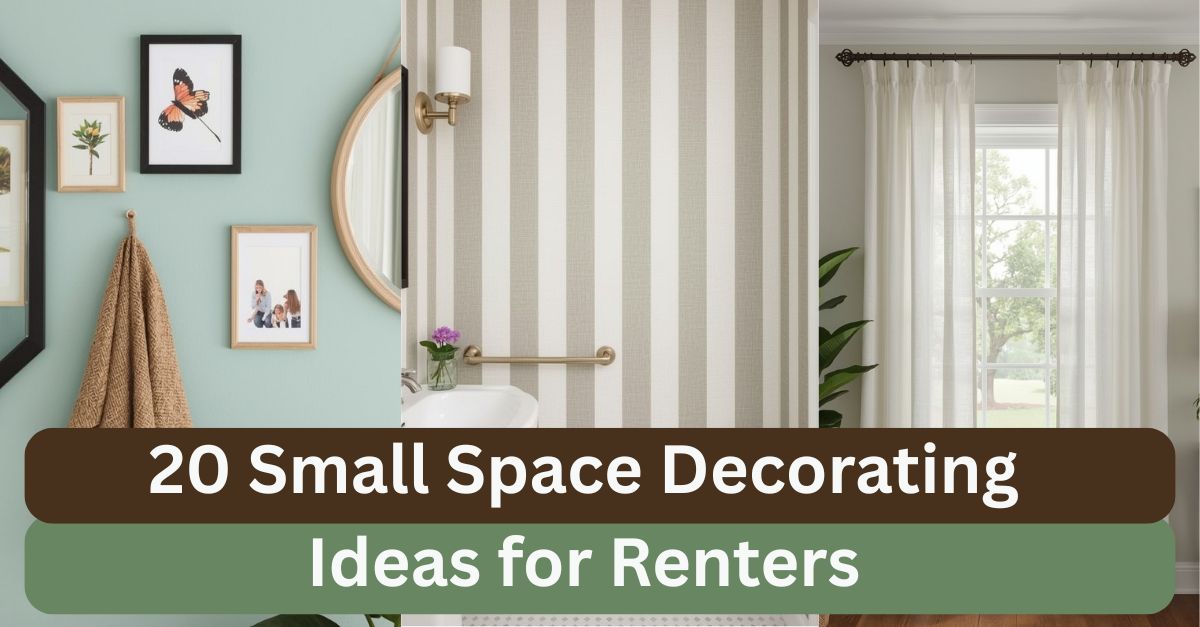 20 Small Space Decorating Ideas for Renters