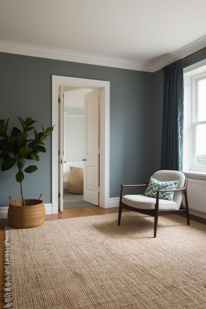 Hide Rental Floors Instantly With One Large Layered Rug Trick