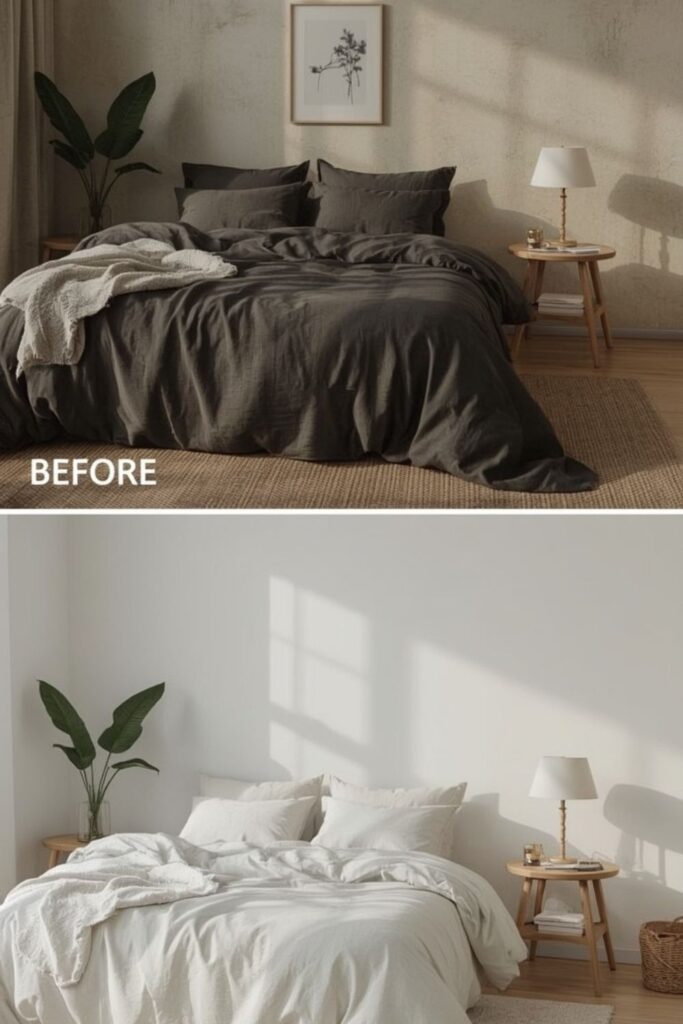 Home Decorating Ideas on a Budget Bedroom for a Restful Space