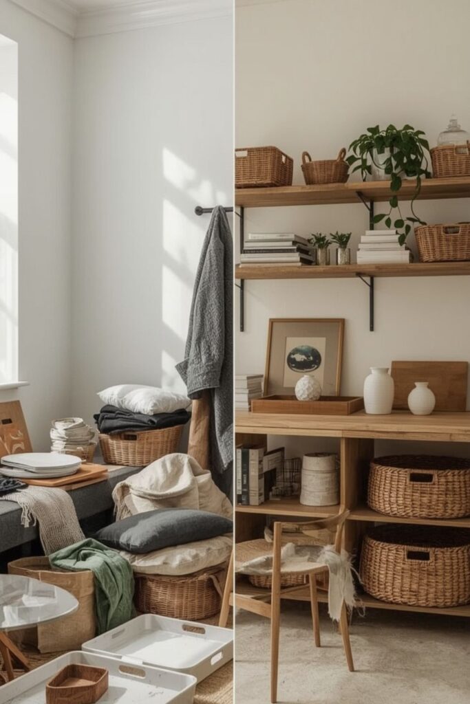 Keep Your Home Light and Organized with Simple Storage