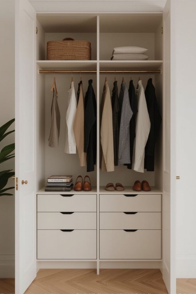 Light Wardrobe Cabinets for Small Spaces Clothing Storage
