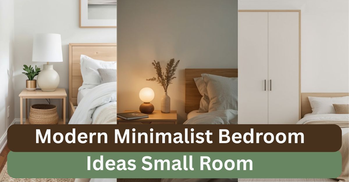 Modern Minimalist Bedroom Ideas Small Room for Cozy and Simple Living