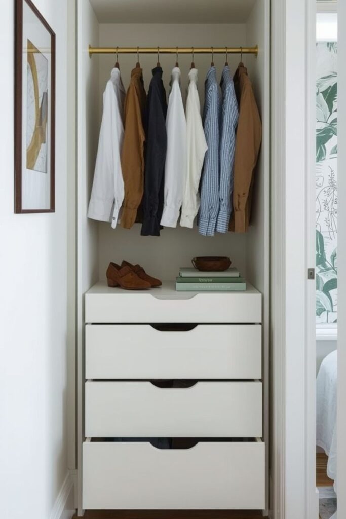 Slim Drawers for Small Spaces Clothing Storage Solutions