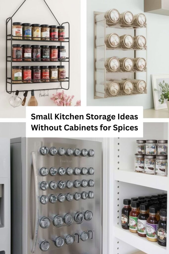 Small Kitchen Storage Ideas Without Cabinets Using Furniture